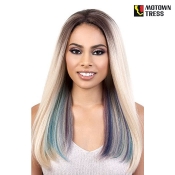 Motown Tress Lets Lace Synthetic Swiss Lace Wig - L. MOLLY